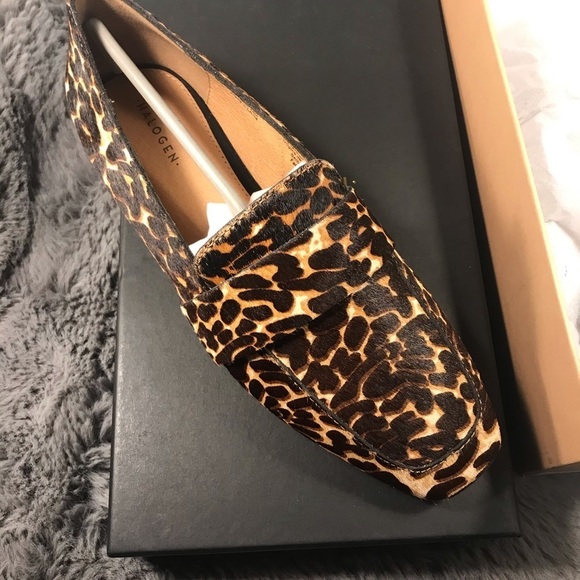 Calf hair leopard flats size 7 - Picture 3 of 6